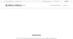 Desktop Screenshot of blancamurillo.com
