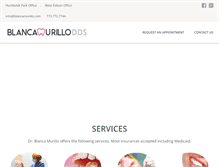 Tablet Screenshot of blancamurillo.com